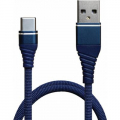 Фото Дата кабель USB 2.0 AM to Type-C 1.2m 2A Blue Grand-X (NC012BL)