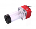 Фото Помпа с резервуаром от Bykski DDC Pump / 96mm Reservoir Combo w/ Armor - Red (B-PMD3-COV+CT96)
