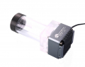 Фото Помпа с резервуаром от Bykski DDC Pump / 96mm Reservoir Combo w/ Armor - Grey (B-PMD3-COV+CT96)