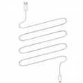 Фото Дата кабель USB 2.0 AM to Micro 5P 1.2m Silver JUST (MCR-CPR12-SLVR)
