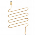 Фото Дата кабель USB 2.0 AM to Micro 5P 2.0m Gold JUST (MCR-CPR2-GLD)