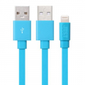 Фото Дата кабель USB 2.0 AM to Lightning 1.2m Freedom Blue JUST (LGTNG-FRDM-BL)