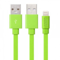 Фото Дата кабель USB 2.0 AM to Lightning 1.2m Freedom Green JUST (LGTNG-FRDM-GRN)