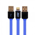 Фото Дата кабель USB 2.0 AM to Lightning 1.2m Rainbow Blue JUST (LGTNG-RNBW-BL)