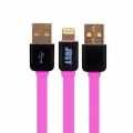 Фото Дата кабель USB 2.0 AM to Lightning 1.2m Rainbow Pink JUST (LGTNG-RNBW-PNK)