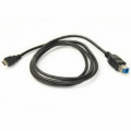 Фото Дата кабель USB 3.0 Type-C to BM 1.5m PowerPlant (KD00AS1275)