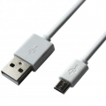 Фото Дата кабель USB 2.0 AM to Micro 5P 1.5m White Grand-X (PM015WS)
