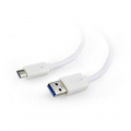 Фото Дата кабель USB 3.0 AM to Type-C 1.8m Cablexpert (CCP-USB3-AMCM-6-W)