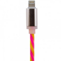 Фото Дата кабель USB 2.0 -> Lightning 1м Y-P(силикон) желто-розовый /Retai LogicPower (5140)