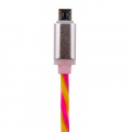 Фото Дата кабель USB 2.0 -> micro USB 1м Y-P (силикон) желто-розовый /Reta LogicPower (5153)