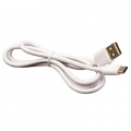Фото Дата кабель USB 2.0 -> Type->C W 1м белый / OEM LogicPower (5114)