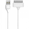 Фото Дата кабель USB 2.0 AM to Apple 30pin 0.5m Lesu RC-050 White Remax (F_48634)