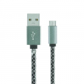 Фото Дата кабель USB 2.0 AM to Micro 5P 1.0m Python Seria White Gelius (40415)