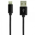 Фото Дата кабель USB 2.0 AM to Lightning + Micro 5P 1.0m Double Side Black Gelius (48759)