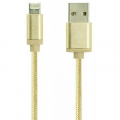 Фото Дата кабель USB 2.0 AM to Lightning + Micro 5P 1.0m Double Side Gold Gelius (48757)