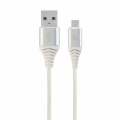 Фото Дата кабель USB 2.0 Micro 5P to AM Cablexpert (CC-USB2B-AMmBM-1M-BW2)