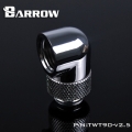 Фото Поворотный угловой адаптер 90 градусов Barrow  (TWT90-v2.5) хром