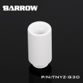 Фото Прямой адаптер 30мм с внутренней и внешней резьбой G1/4 Barrow (TNYZ-G30), белый