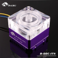 Фото Кожух с топом для помп DDC от Bykski, B-DDC-ITN-COV, фиолетовый