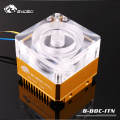 Фото Кожух с топом для помп DDC от Bykski, B-DDC-ITN-COV, оранжевый