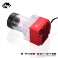 Фото Помпа с резервуаром от Bykski DDC Pump / 66mm Reservoir Combo w/ Armor(B-PMD3-COV+CT66) красная