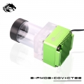 Фото Помпа с резервуаром от Bykski DDC Pump / 66mm Reservoir Combo w/ Armor(B-PMD3-COV+CT66) зеленая