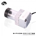 Фото Помпа с резервуаром от Bykski DDC Pump / 66mm Reservoir Combo w/ Armor(B-PMD3-COV+CT66) серебристая