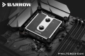 Фото Водоблок на процессоры Intel от Barrow с подсветкой LRC2.0 с латунным топом