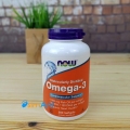 Фото NOW OMEGA 3, 200 таблеток в желеподобных капсулах