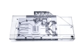 Фото Водоблок для видеокарты Alphacool Eisblock Aurora Acryl GPX-N RTX 3090/3080 Gaming X Trio с задней  усиливающей панелью