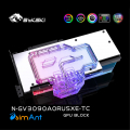 Фото Водоблок от Bykski с активным бэкплейтом на карты Gigabyte Geforce RTX 3080 3090 Xtreme N-GV3090AORUSXE-TC