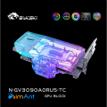 Фото Водоблок с активным бэкплейтом на карты Gigabyte Aorus RTX 3080 3090 MASTER ,N-GV3090AORUS-TC