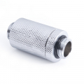 Фото Прямой поворотный коннектор папа-папа 31,5мм с резьбой G1 / 4  Alphacool ES, хром