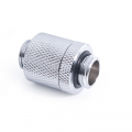 Фото Прямой поворотный коннектор папа-папа 20мм с резьбой G1 / 4  Alphacool ES, хром