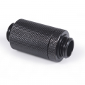 Фото Прямой поворотный коннектор папа-папа 31,5мм с резьбой G1 / 4  Alphacool ES, черный