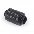 Фото Прямой поворотный коннектор папа-папа 25,5мм с резьбой G1 / 4  Alphacool ES, черный