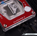 Фото Водоблок для процессора INTEL Bykski In-COXPR-X 115X/20XX, красный