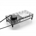 Фото Распределительная плата Alphacool Core Distro Plate 240 Links VPP/D5, левосторонний с помпой VPP Apex