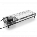 Фото Распределительная плата Alphacool Core Distro Plate 360 Links VPP/D5, левосторонний с помпой VPP Apex