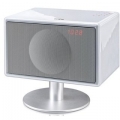 Фото Колонки акустические Geneva Sound System model S (with bluetooth + clock radio) White