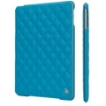 Фото Аксессуар для iPad Jison Quilted Leather Smart Case Blue for iPad Air/Air 2