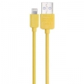 Фото USB-кабель для iPhone Remax Lightning/microUSB Aurora Cable (Yellow)