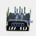 Фото Mini USB гнездо тип B для пайки на плату