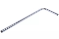 Фото Твердая трубка Alphacool HardTube 13/10мм из латуни с углом 90° (10/30см) - хром