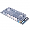 Фото Акриловый водоблок для модулей памяти Alphacool D-RAM Cooler X4 Universal - Plexi Black Nickel