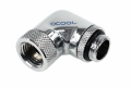 Фото Угловой коннектор Alphacool HF angled adaptor 90° G1/4 outer thread to G1/4 inner thread revolvable