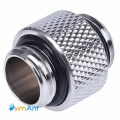 Фото Коннектор прямой Alphacool HF double nipple G1/4 outer thread to G1/4 outer thread (хром)