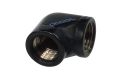 Фото Угловой коннектор 90° Alphacool HF L- connector 2 x G1/4 inner thread (Насыщенно черный)