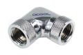Фото Угловой адаптер 90° Alphacool HF L- connector 2 x G1/4 inner thread revolvable (хром)