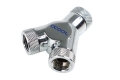 Фото Разветвитель Alphacool HF Y-connector 3 x G1/4 inner thread revolvable (Хром)
